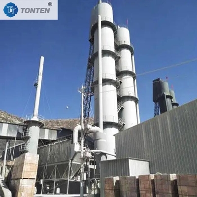 맞춤형 시멘트 석회 수직 셰프트 kiln 액티브 석회 kiln 생산 라인