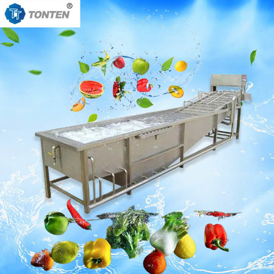 맞춤 샐러드 과일과 채소 청소 기계 세탁기 500-1000kg/시간