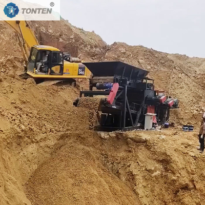 진흙 및 돌 분리기 광산 스크리닝 토양 모래 돌 분리기