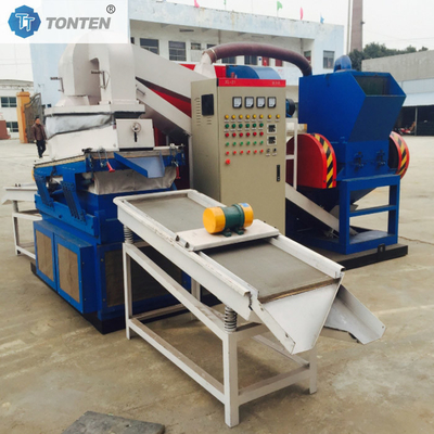 구리 플라스틱 분리 재활용 구리 와이어 granulator 기계