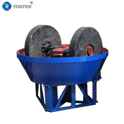 광물 철광석 금 은 습식 팬 밀 금 분쇄기