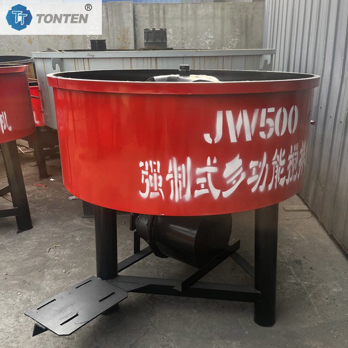 JW750 JW1000 타입 평면 입 혼합기 다기능 혼합 콘크리트 시멘트 밀터